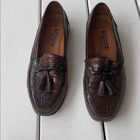 florsheim crocodile shoes